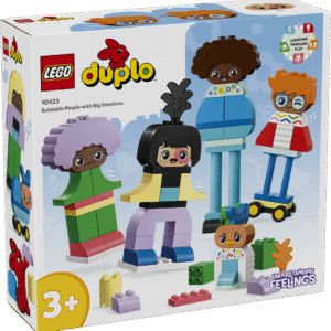 Kohandatav LEGO® DUPLO® mänguasi võimaldab eelkooliealistel lastel oma emotsioone etendada ja õppida