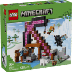 LEGO® Minecraft® Pickaxe'i kaevandus on praktiline videomängukingitus