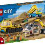 Mängukomplekt LEGO® City Lammutuskuuliga lammutamine aitab väikestel lastel arendada oskusi