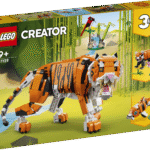 Loomasõbrad saavad etendada vahvaid lugusid LEGO® Creator 3in1 ehituskomplektis Suursugune tiiger
