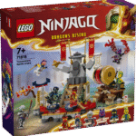 LEGO® NINJAGO® Turniiri lahinguareen ninjamängukomplekt 6 NINJAGO minifiguuriga