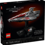 Kõigi aegade esimene LEGO klotsidest mudel Acclamator-Class Assault Shipist filmistStar Wars: kloonide rünnak on lahe Star Wars kingitus.