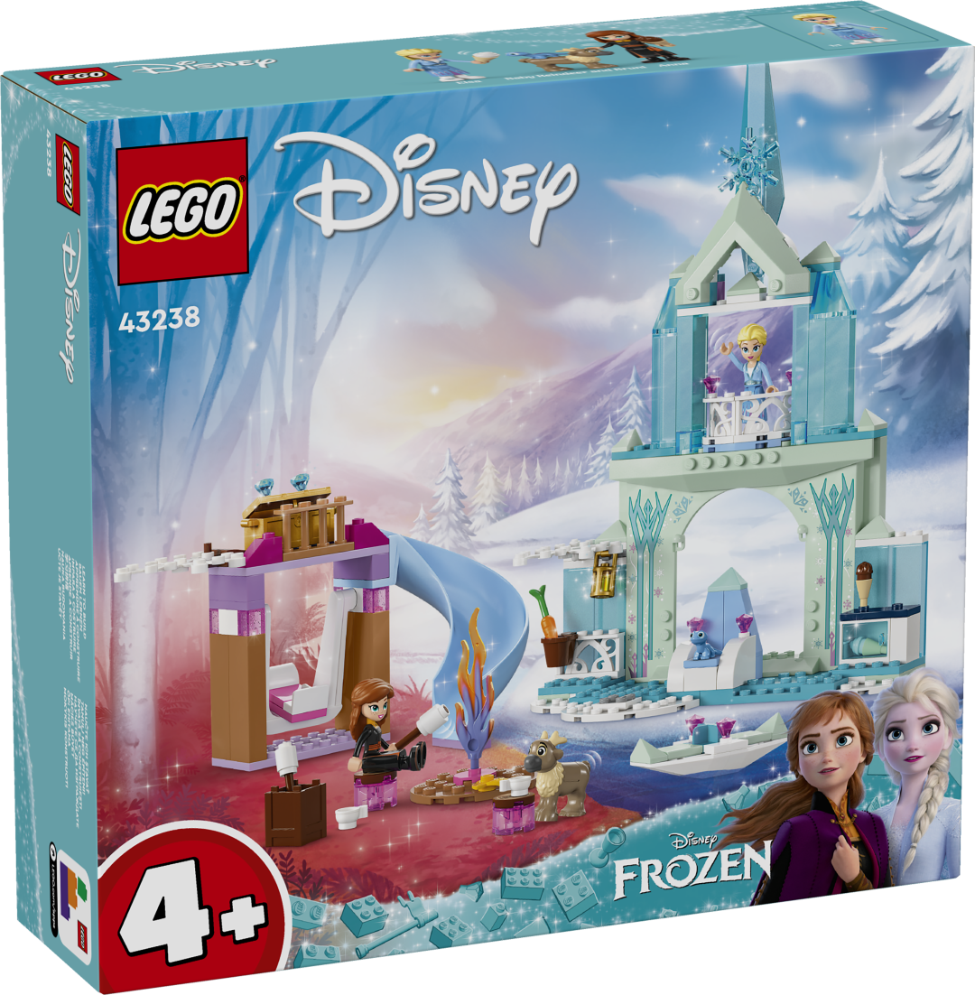 LEGO Disney Princess Elsa külmunud loss Üllata „Frozeni“ fänne kokkupandava mängulossi
