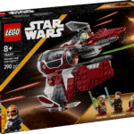 Komplektis on Ahsoka Jedi Interceptori kokkupandav mudel filmist Star Wars: kloonide sõda ja see on parim LEGO Star Wars kingitus lastele.