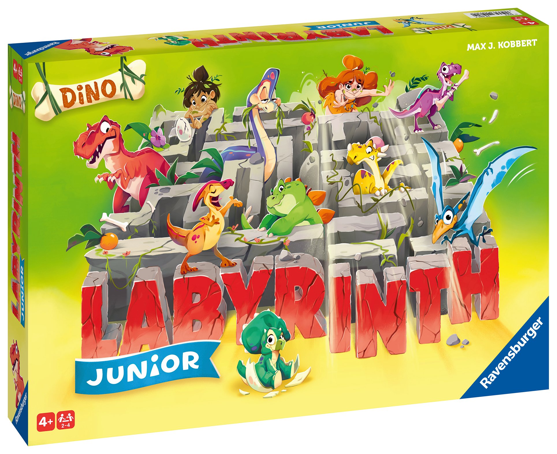 Ravensburger lauamäng: Juunior Labürint dinosaurused Mängijate ülesandeks on leida saladuslikud objektid liikuvast labürindist.