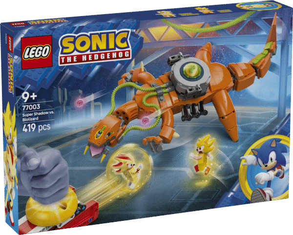 Rõõmusta Sonicu fänne LEGO laste ehituskomplektiga