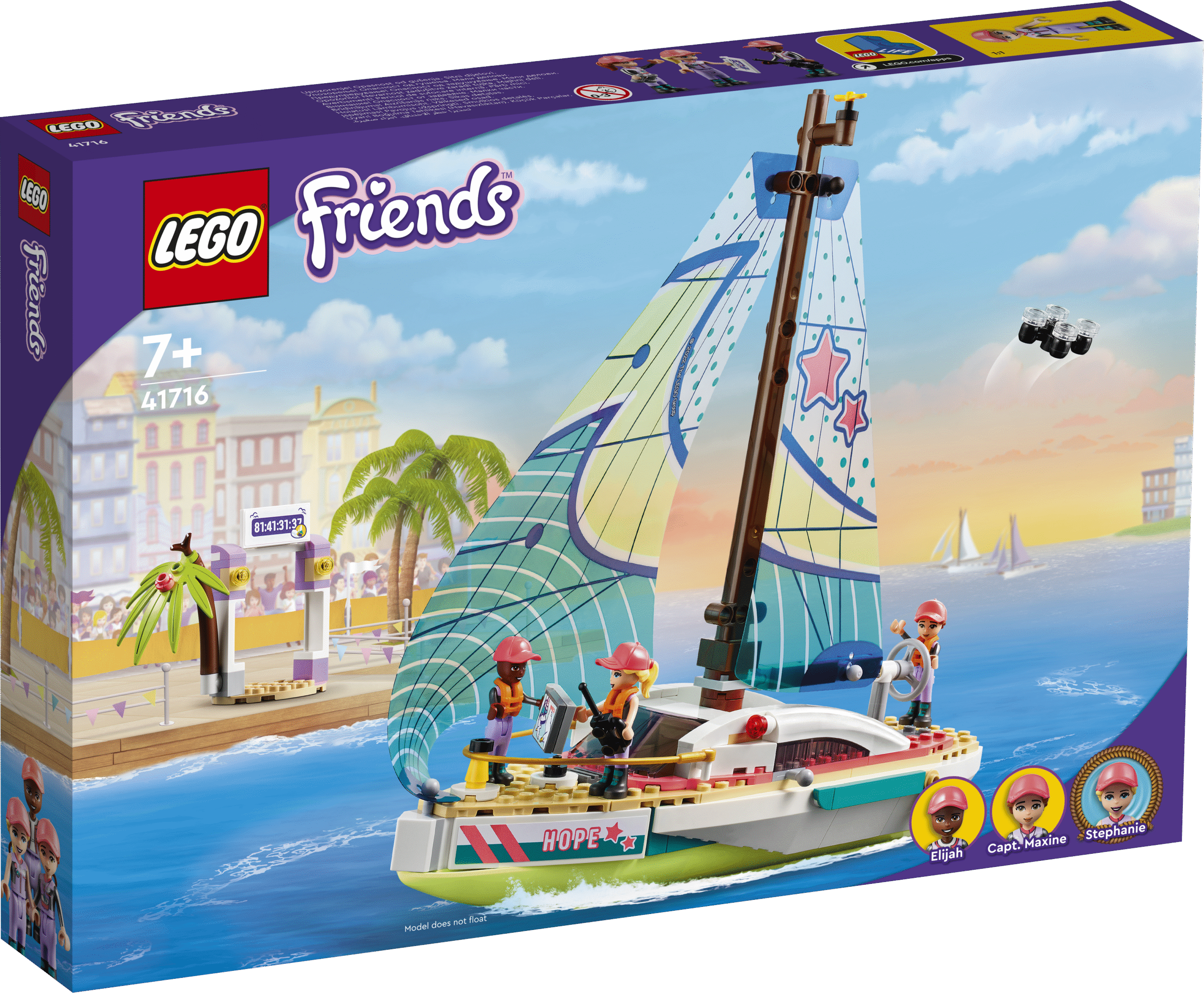 LEGO Friends Stephanie purjetamisseiklus .