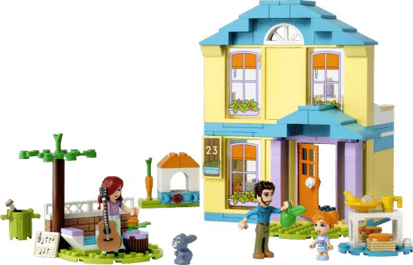 kui nad ehitavad ja uurivad LEGO® Friends Paisley maja ehitus- ja mängukomplekti