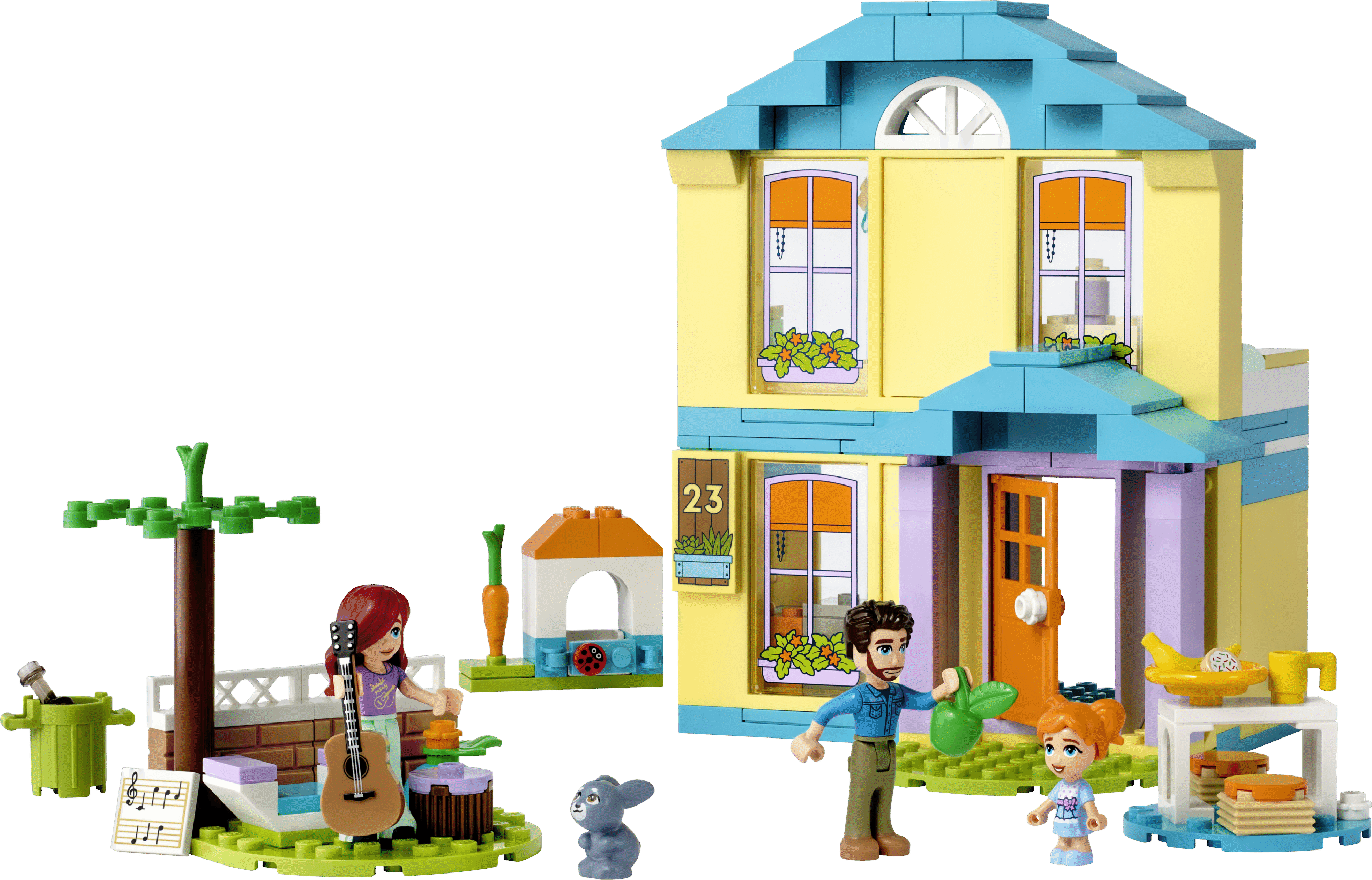 image_raw kui nad ehitavad ja uurivad LEGO® Friends Paisley maja ehitus- ja mängukomplekti