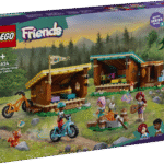 LEGO Friends Seikluslaagri mugavad majakesed ehitusmänguasjaga lastele on kaasas kolm mininukku