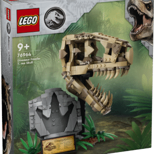Premeeri selle LEGO® Jurassic World dinosauruse fännidele mõeldud kingitusega poisse ja tüdrukuid ning valmista T. rexi mängukolju.