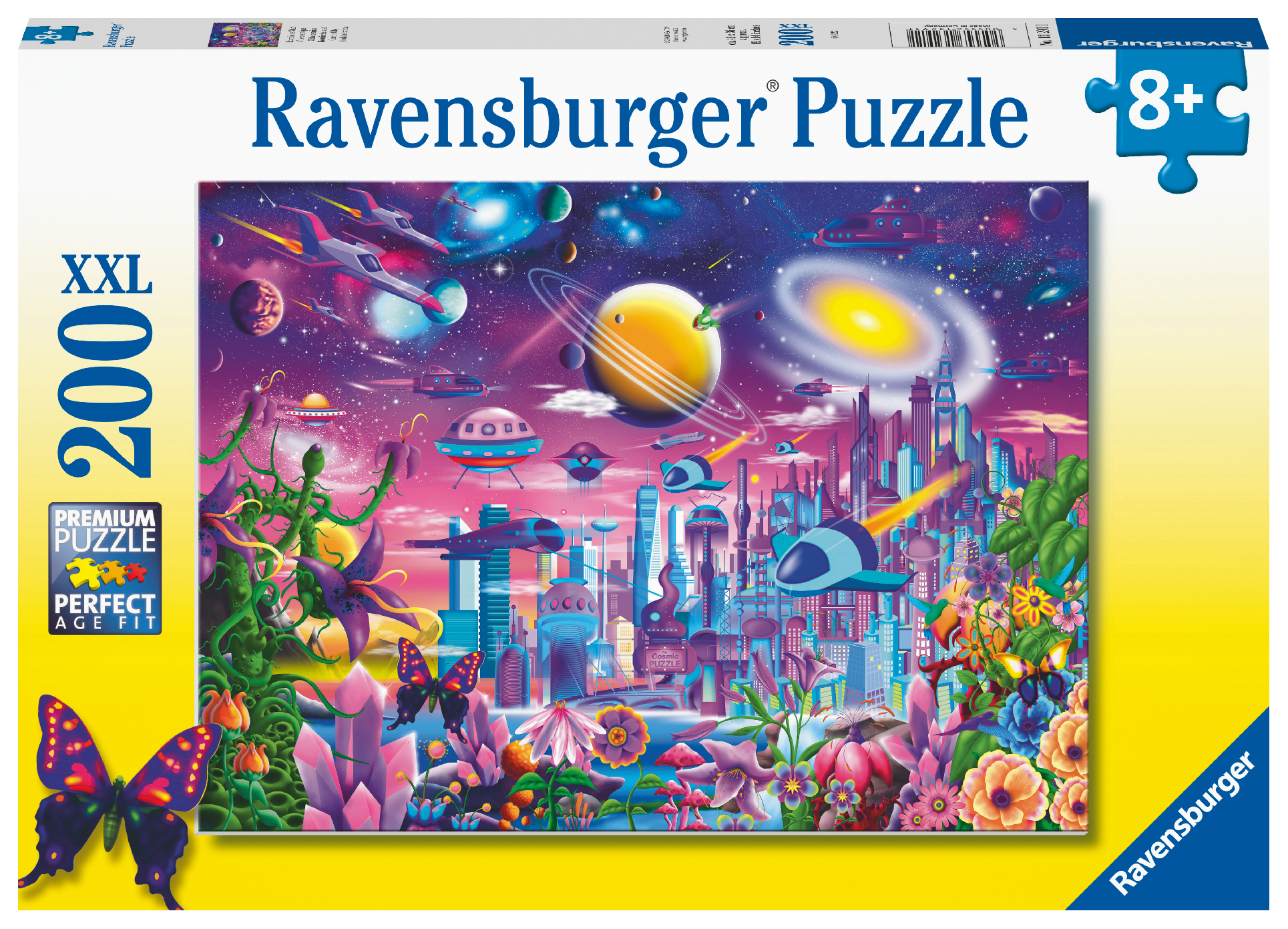 Ravensburger pusle 200 tk Kosmiline linn Paatidest laevadeni