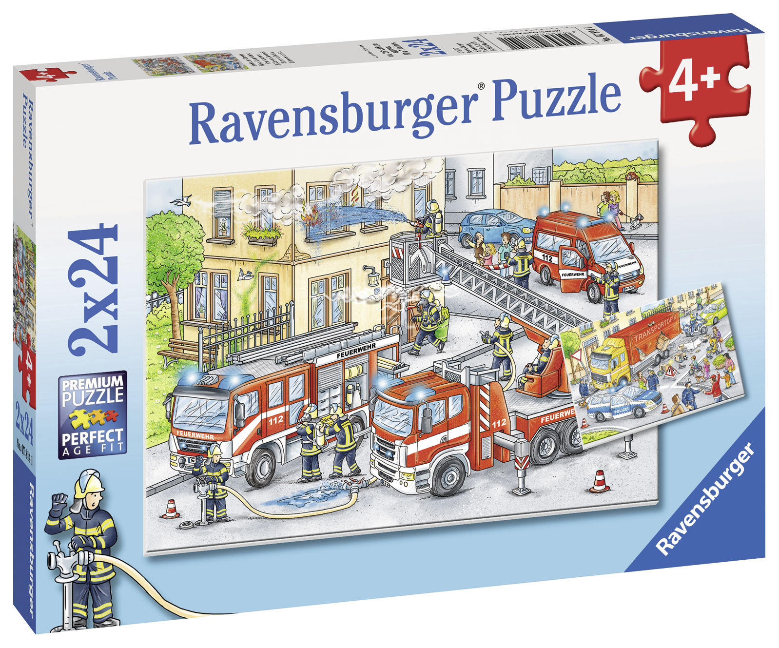 Ravensburger pusle 2x24 tk Kangelased tegutsemises Paatidest laevadeni
