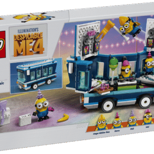 LEGO Despicable Me 4 Käsilaste muusikaga peobuss on mängusõiduki komplekt lastele