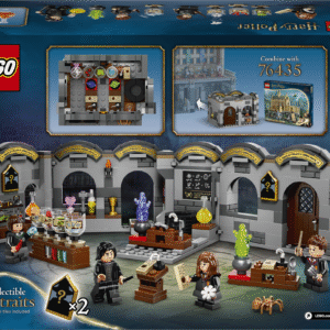 võlurile või mugule lummav mängukogemus LEGO® Harry Potter™ nõiajookide klassi ehitusmänguasjaga.