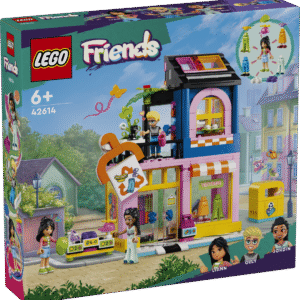 LEGO® Friends vintage riiete poe laste ehituskomplekt on mänguasi koos tarvikute
