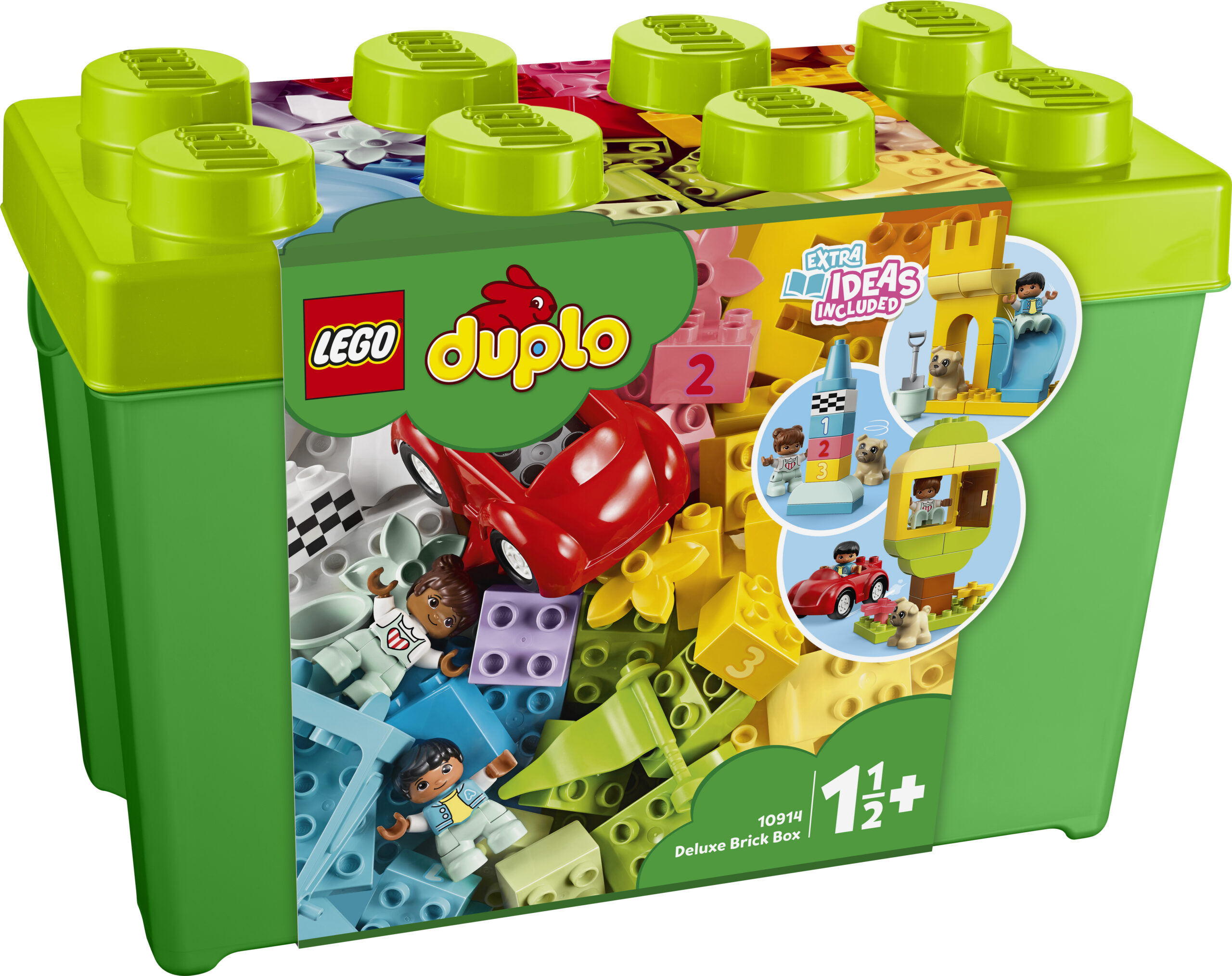 LEGO DUPLO Superklotsikast Selle mudilastele mõeldud esimeseks LEGO® DUPLO® komplektiks sobiva hoiukastiga mängukomplektiga saate tutvustada alustavatele ehitajatele loomingulise mängu võlusid ja toetada lapse arengut.
