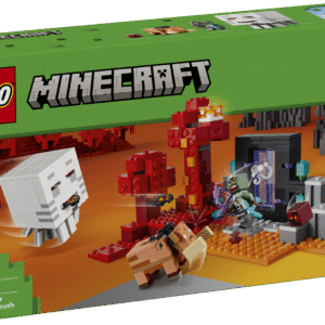LEGO® Minecraft® rollimängukomplekt Netheris koos ikooniliste tegelastega