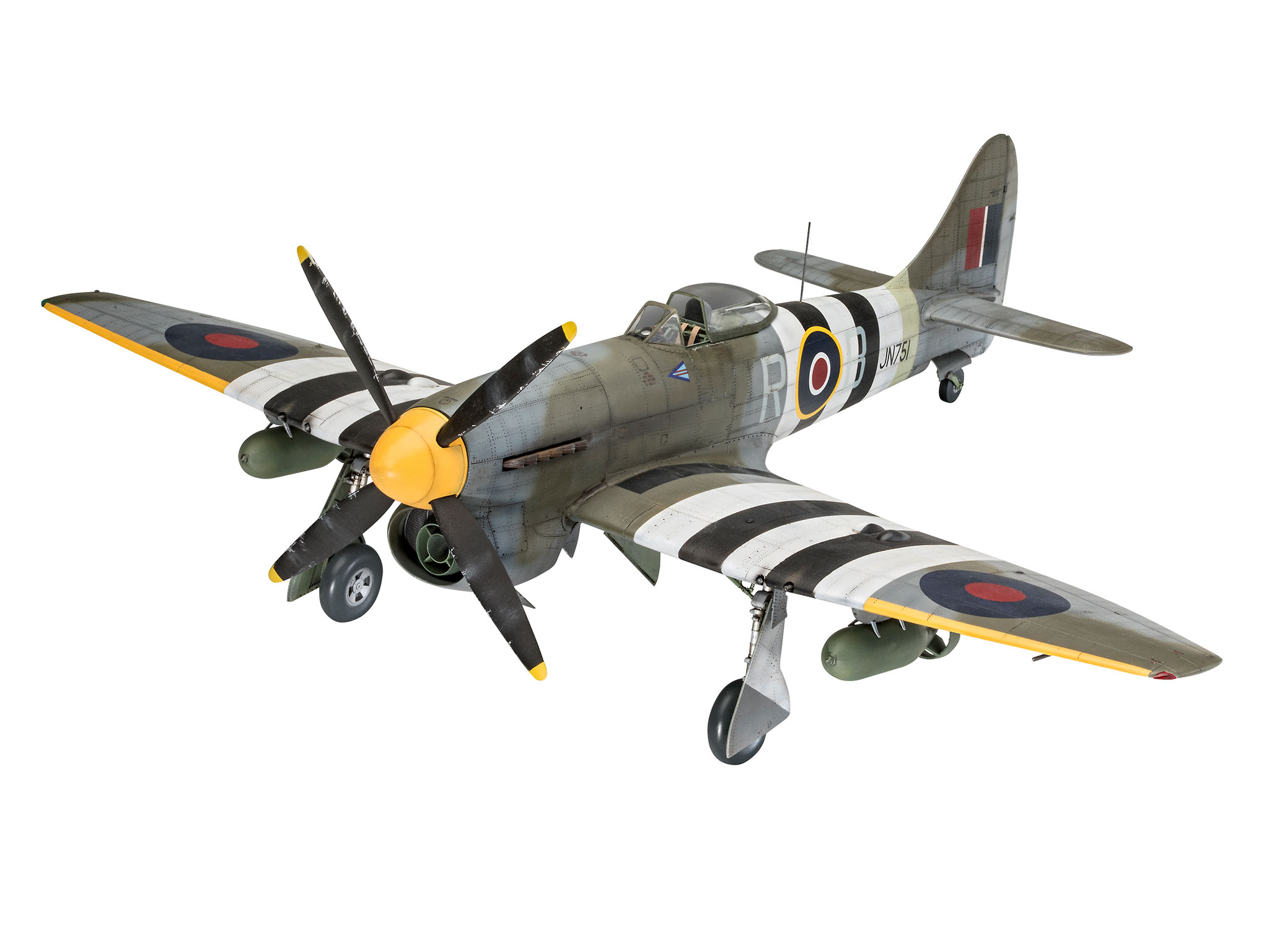 Revell liimitav mudel Hawker Tempest 1:32 Kas olete mudelite kokkupanekul algaja või proff