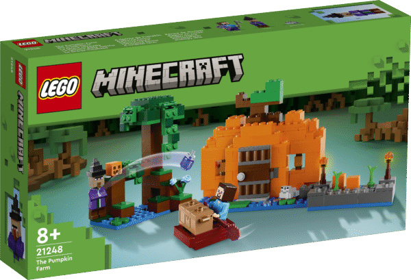 Minecraft® mängijad saavad ühineda mängu ühe populaarseima tegelase Steve’iga tegevusrohkel kõrvitsapeenral koos nõiajooki viskava nõiaga!