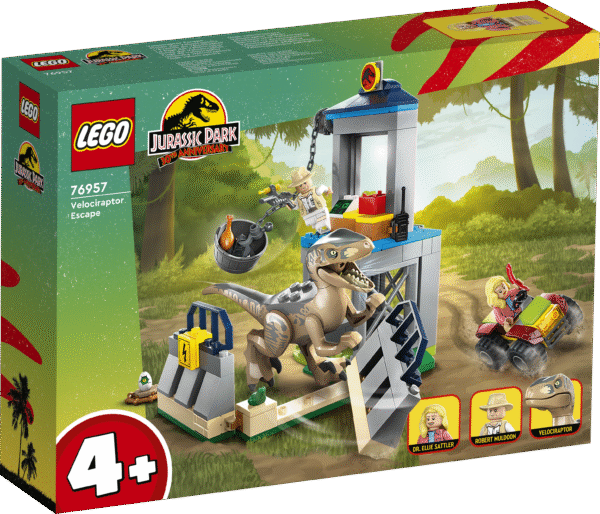 Tutvusta väikelastele LEGO® Jurassic Worldi mängukomplekti