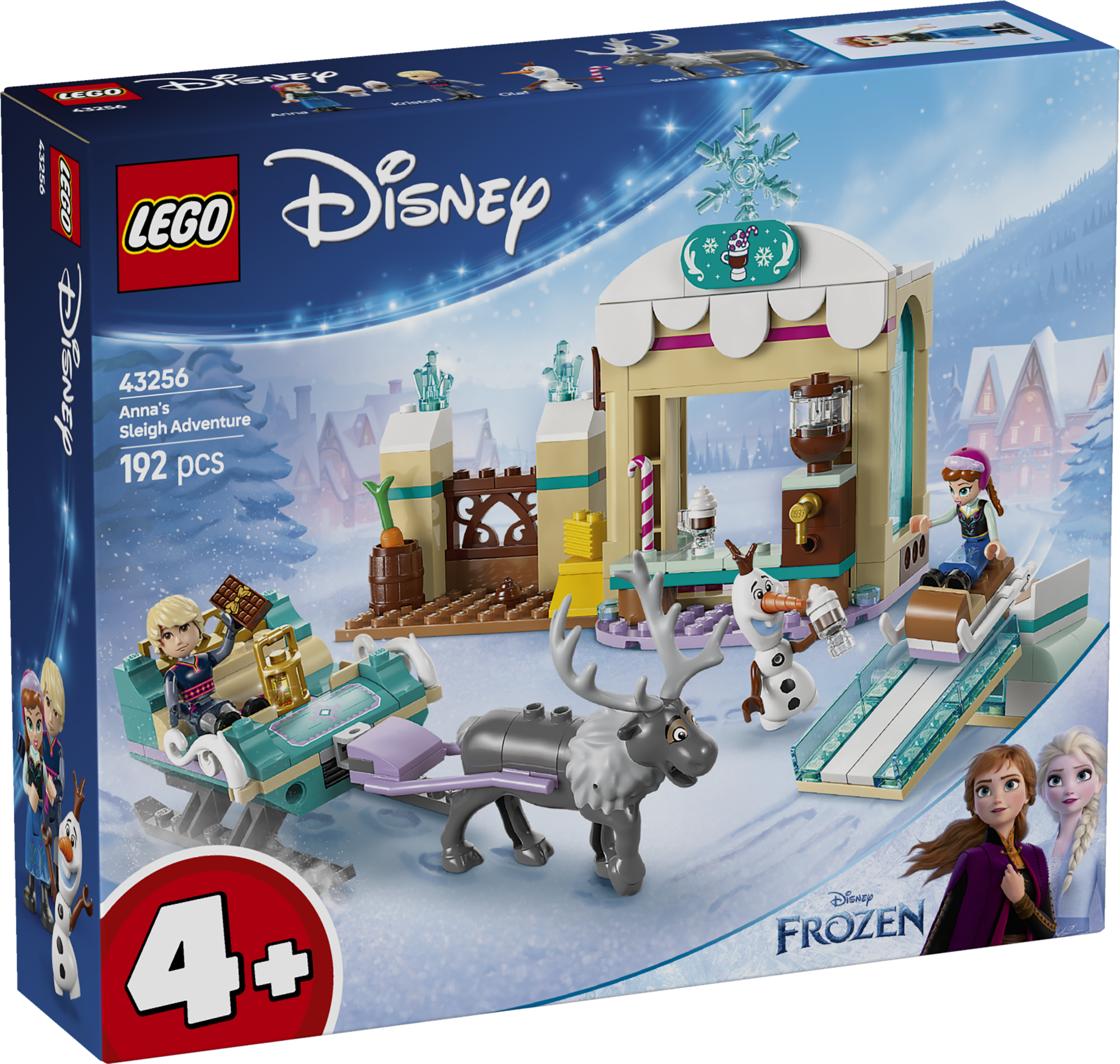 LEGO Disney Princess Anna kelguseiklus Üllata Disney Frozeni fänne LEGO Disney kokkupandava mänguasjaga