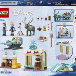 kuuma šokolaadi kiosk ning Anna ja Kristoffi LEGO ǀ Disney mininukufiguurid.