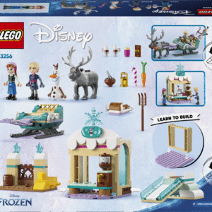 kuuma šokolaadi kiosk ning Anna ja Kristoffi LEGO ǀ Disney mininukufiguurid.