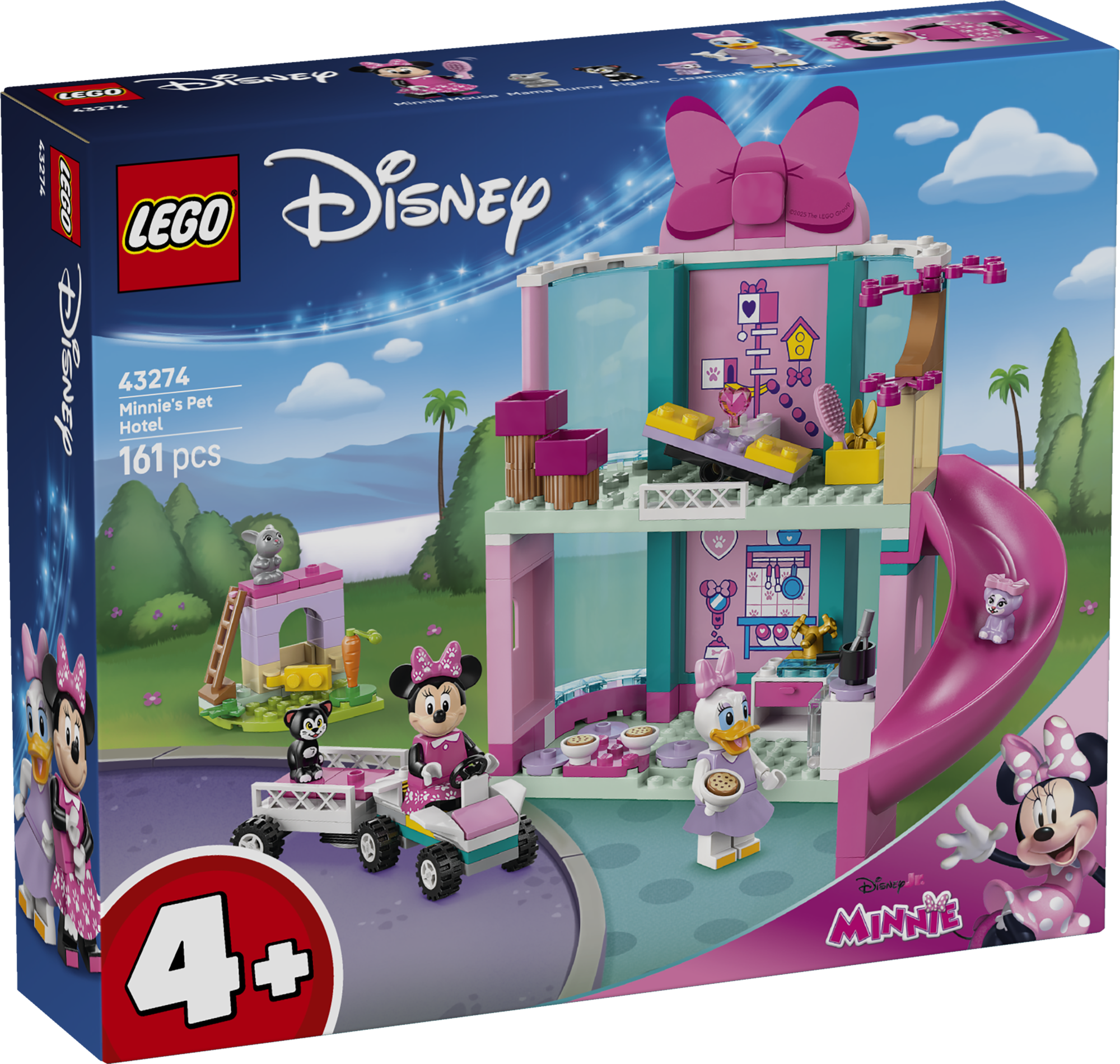 LEGO Disney Minni lemmikloomahotell Innusta mängu selle LEGO® ǀ Disney kokkupandava mängukomplektiga