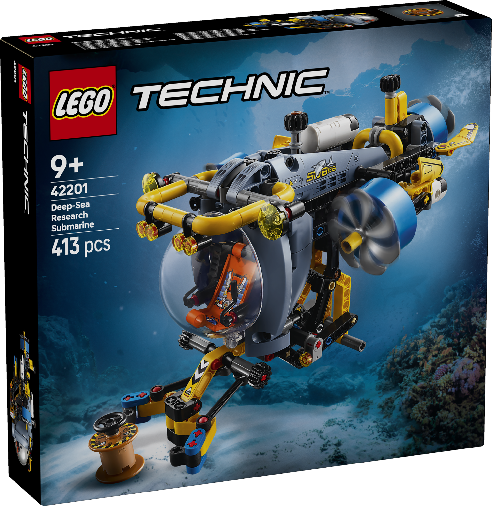 LEGO Technic Süvamereuuringute allveelaev Loov ehituskomplekt lastele