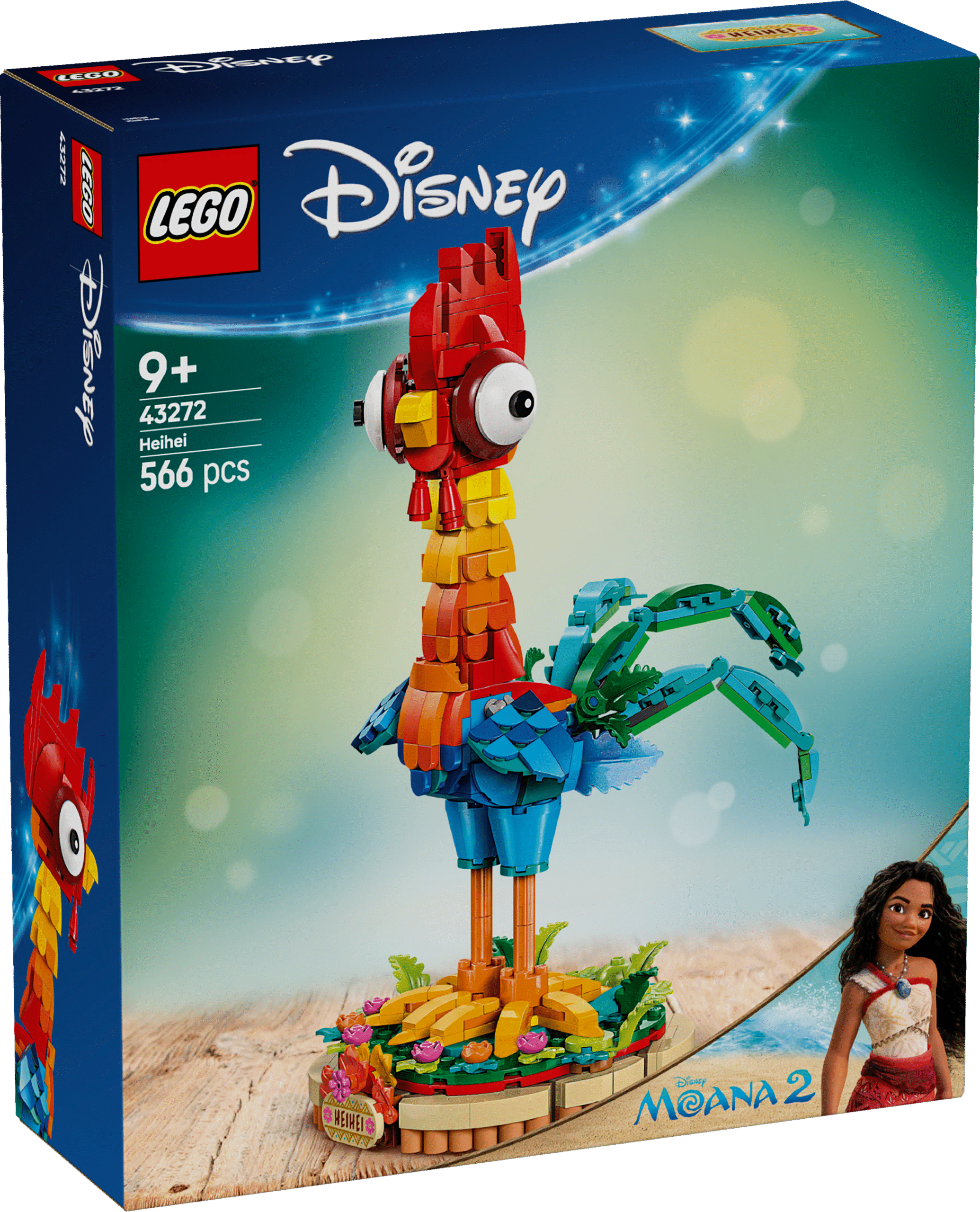 LEGO Disney Heihei Üllata loomafänne LEGO Disney filmist inspireeritud ehituskomplektiga