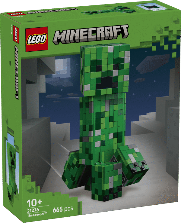 See muudetava asendiga Minecraft® Creeper™ figuur on lõbus kingitus lastele