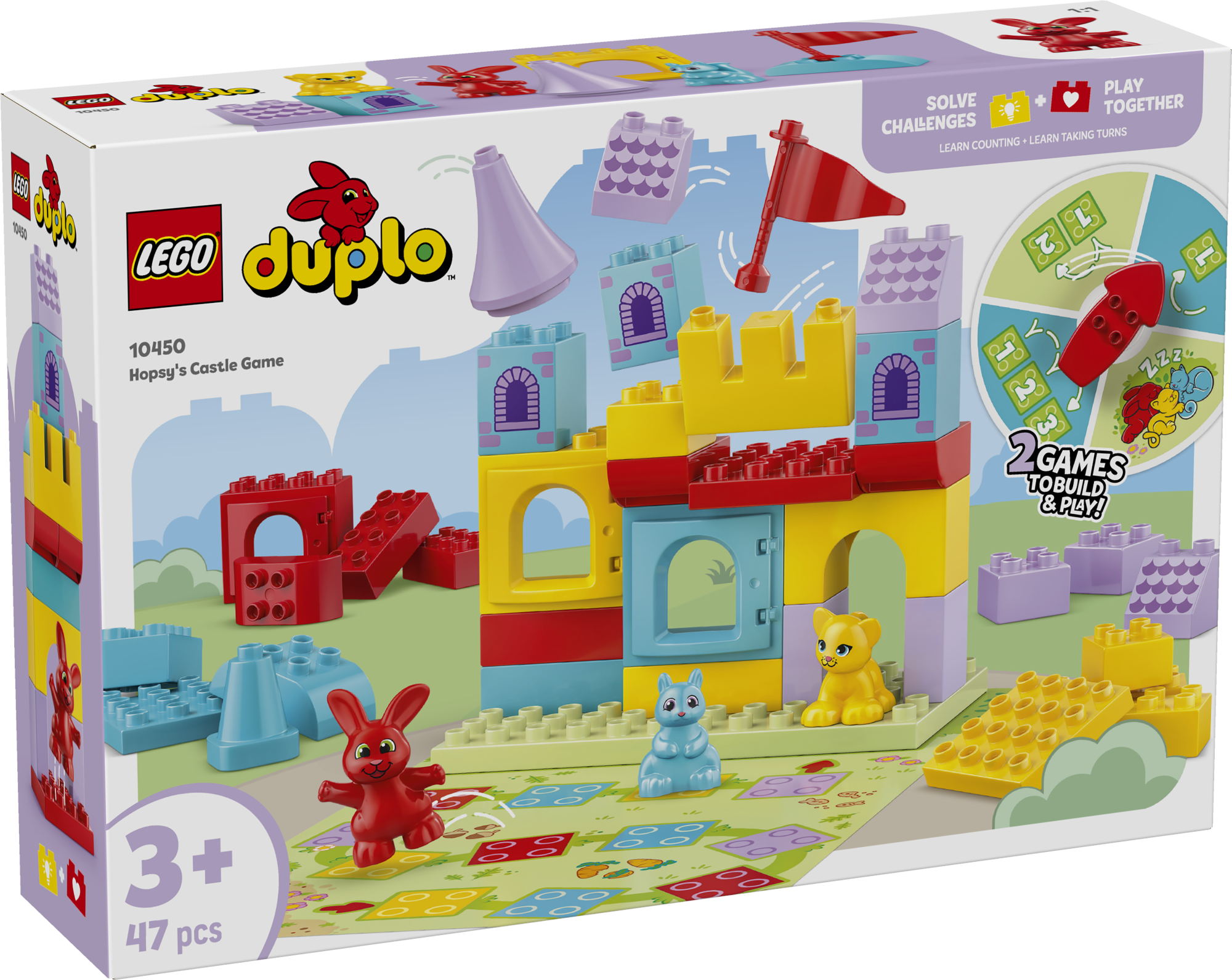 LEGO DUPLO Hopsy lossimäng Suurenda väikelapse oskusi selle loendamise lauamänguga