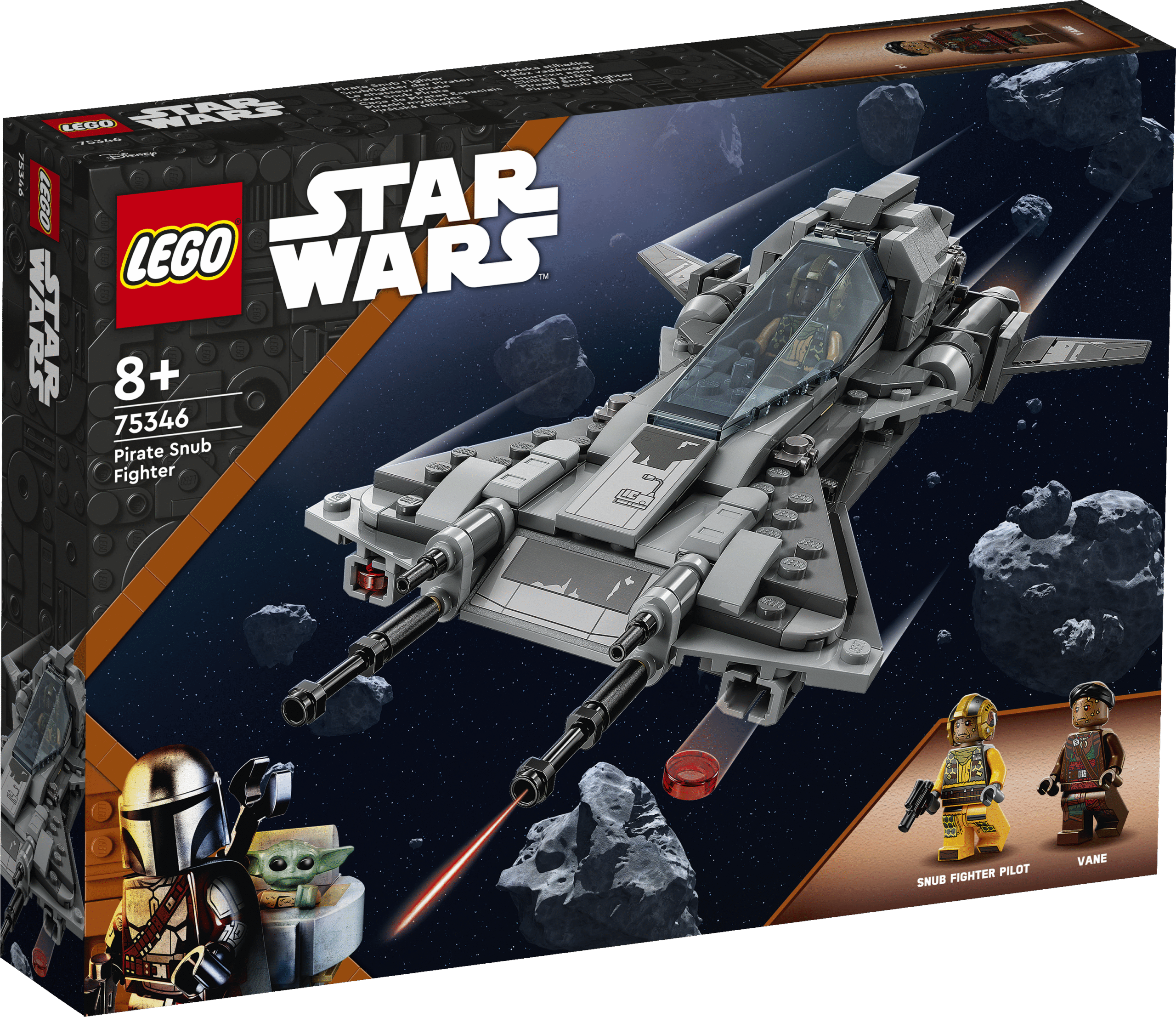 LEGO Star Wars Piraadi Snub Fighter „Star Wars: The Mandalorian“ fännid saavad ehitada Piraadi Snub Fighteri