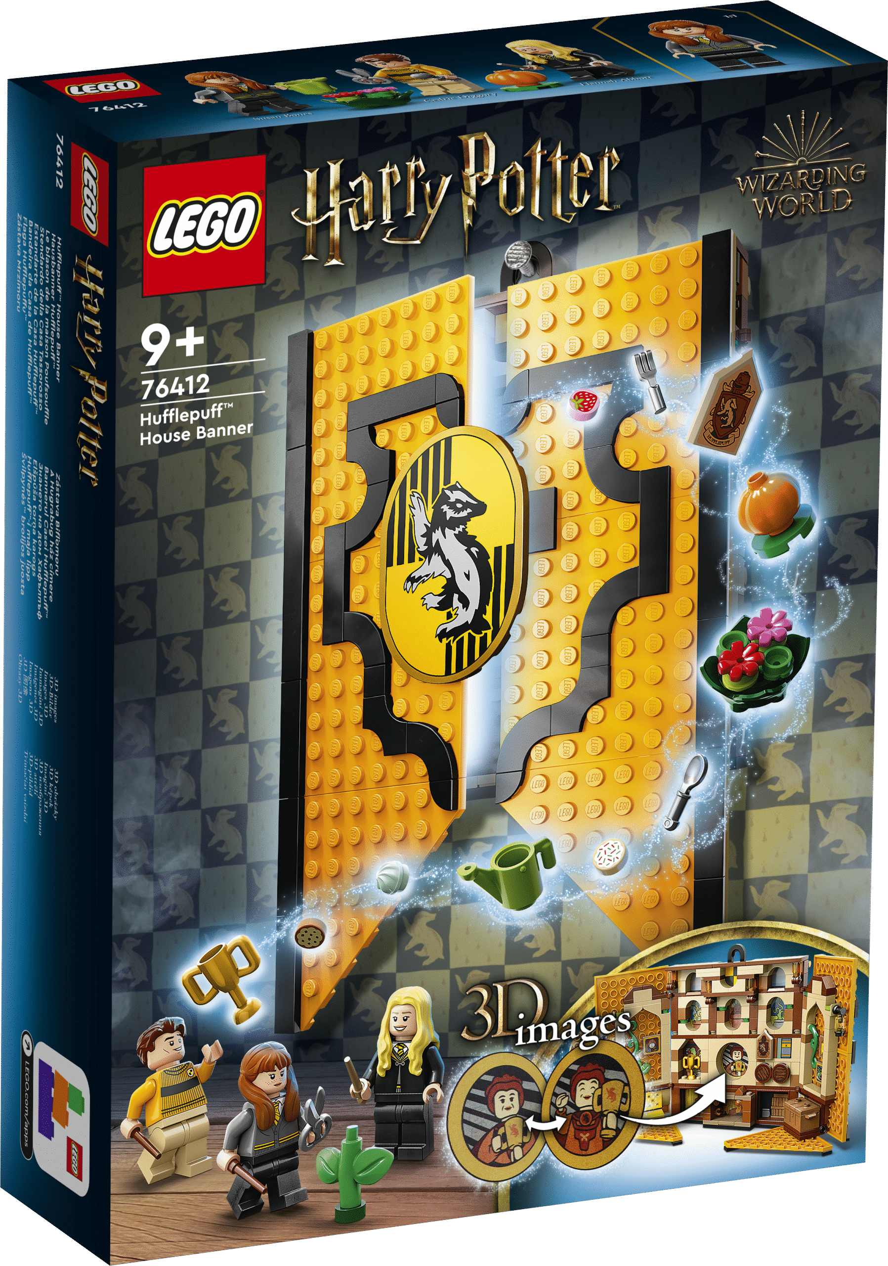 LEGO Harry Potter Hufflepuff-i maja lipp .