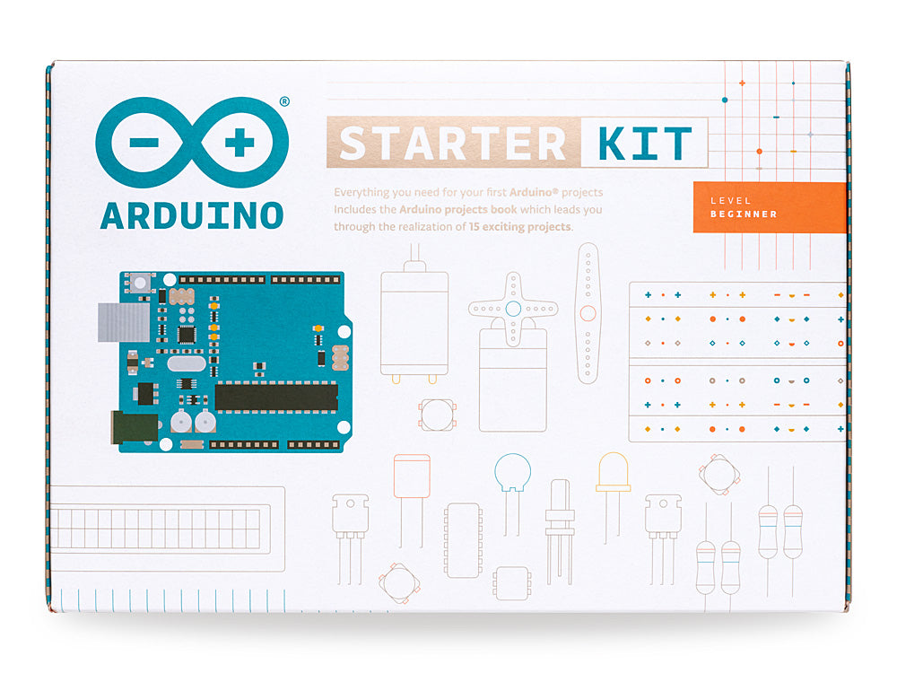 Arduino stardikomplekt Arduino stardikomplekt pakub lõbusat ja lihtsat viisi elektroonika ja programmeerimise õppimiseks praktiliste projektide kaudu