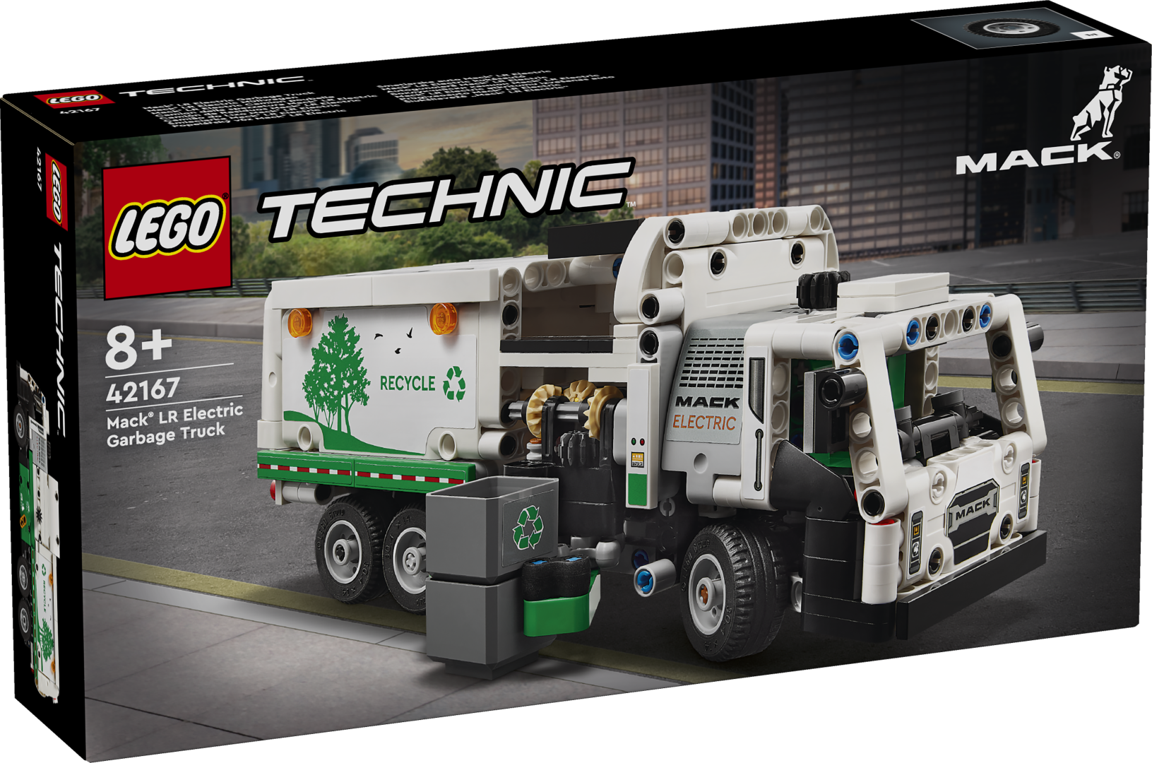 LEGO Technic Prügiveoauto Mack Lr Electric LEGO® Technic: Prügiveoauto Mack® LR Electric on mänguasi lastele