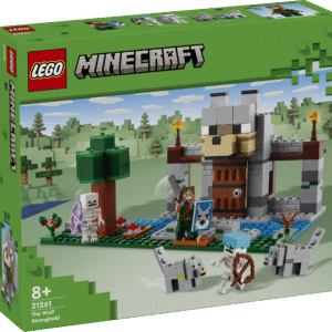LEGO® Minecraft® Wolf Stronghold on avastaja-kangelase mängukomplekt