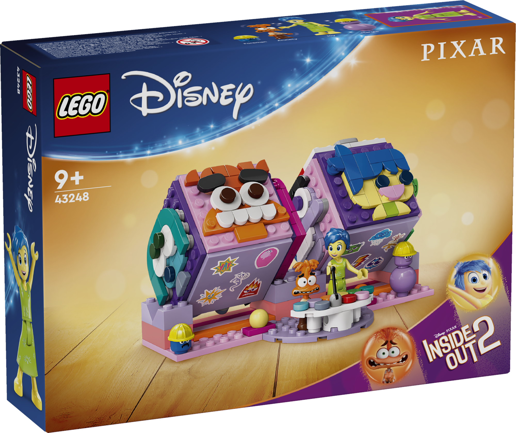 LEGO Disney Pahupidi 2 Meeleolukuubikud Inspireeri iga last selle Disney Pixari Pahupidi 2 kokkupandava mängukomplektiga