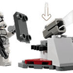 mis sisaldab 4 LEGO® Star Wars™ minifiguuri ja 5 LEGO figuuri.