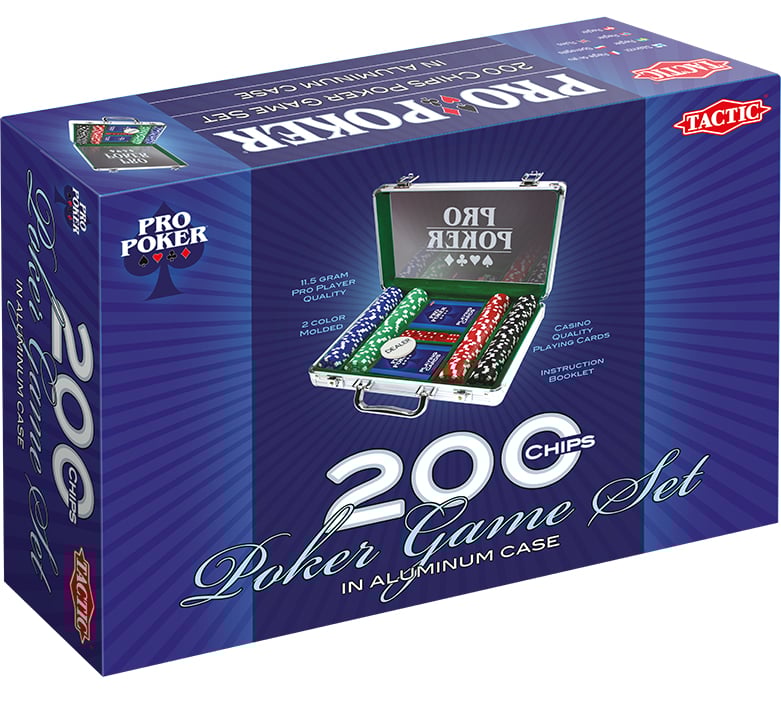 Tactic Pokker 200 kohver Mängi pokkerit ja pane mõte tööle!
