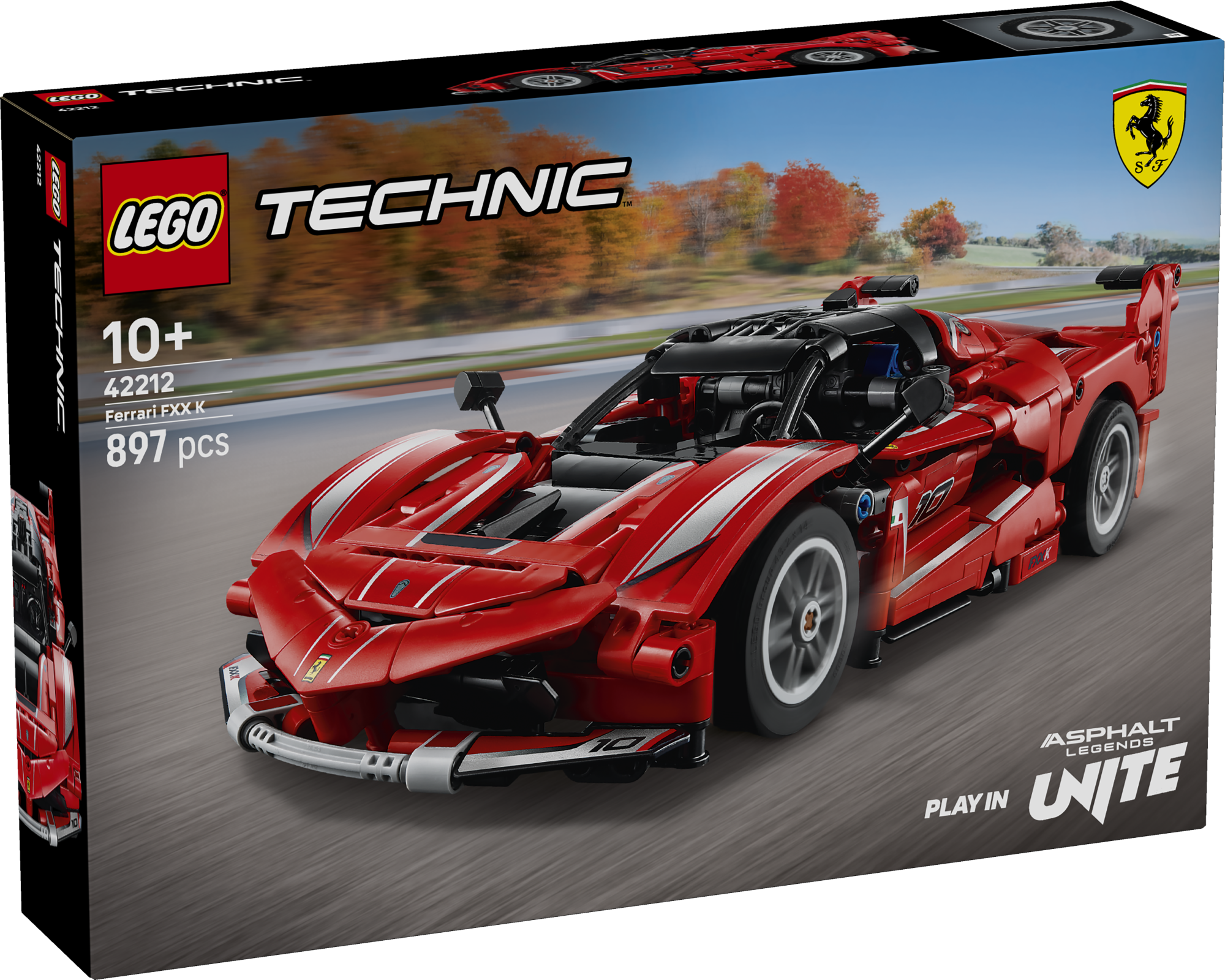 LEGO Technic Ferrari FXX K Kingi lastele põnev projekt
