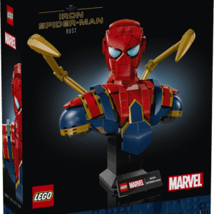 Autentselt detailirohke Iron Spider-Mani büst on kogutav LEGO® ǀ Marvel kingitus