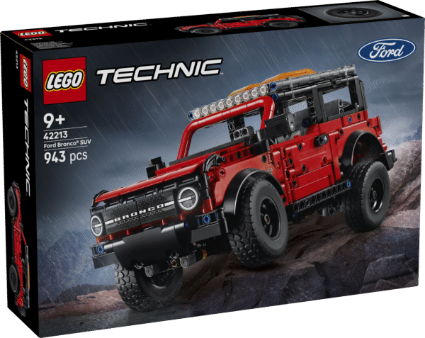 Ava seiklusmaailm selle LEGO® Technicu Ford Bronco® maasturi mudeli ehituskomplektiga