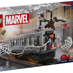 Ämblikmehe ja Doc Ocki metroorongi stseen on LEGO® ǀ Marveli kingitus põgenemismäruli