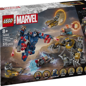 LEGO® ǀ Marvel Tasujad: Lõppmäng Thor vs. Chitauri on kokkupandav superkangelase mänguasi