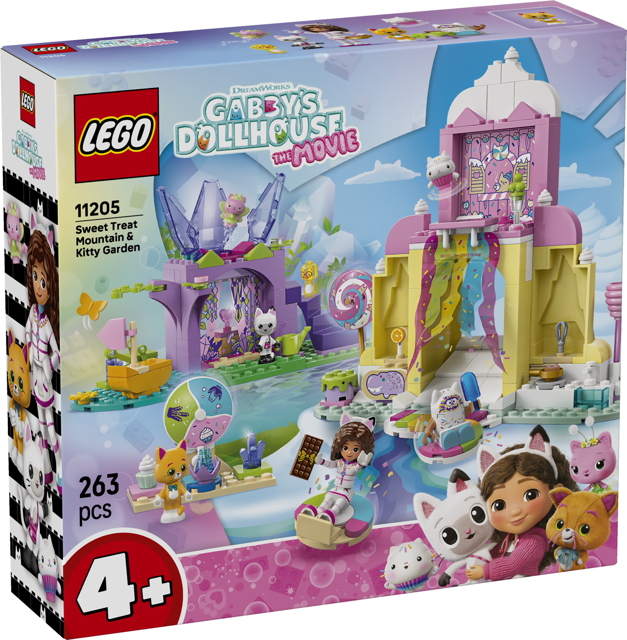 LEGO Gabby`s Dollhouse Maiustustemägi ja kiisuaed Liitu Gabby