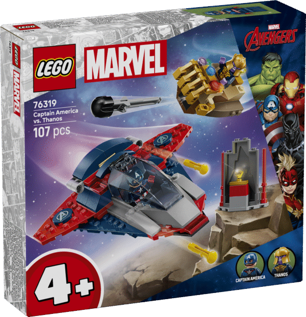 LEGO® ǀ Marvel Kapten Ameerika vs. Thanos on kokkupandav superkangelase kosmosemänguasi