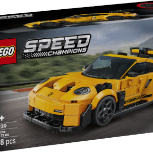Lastel ja võidusõidufännidel on tore seda LEGO® Speed Champions Porsche 911 GT3 RS superauto mängukomplekti ehitada ja esitleda.