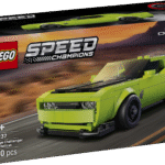 Alates 9-aastased lapsed ja muskelautode fännid saavad seda LEGO® Speed Champions Dodge Challenger SRT Hellcati sportauto mängusõidukit ehitada